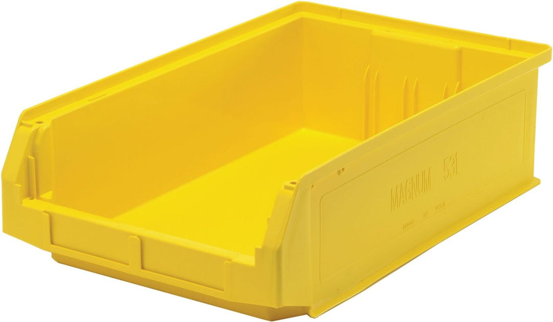 Quantum Storage Systems QMS531YL Magnum Bins Yellow Carton of 6 MTESolutions