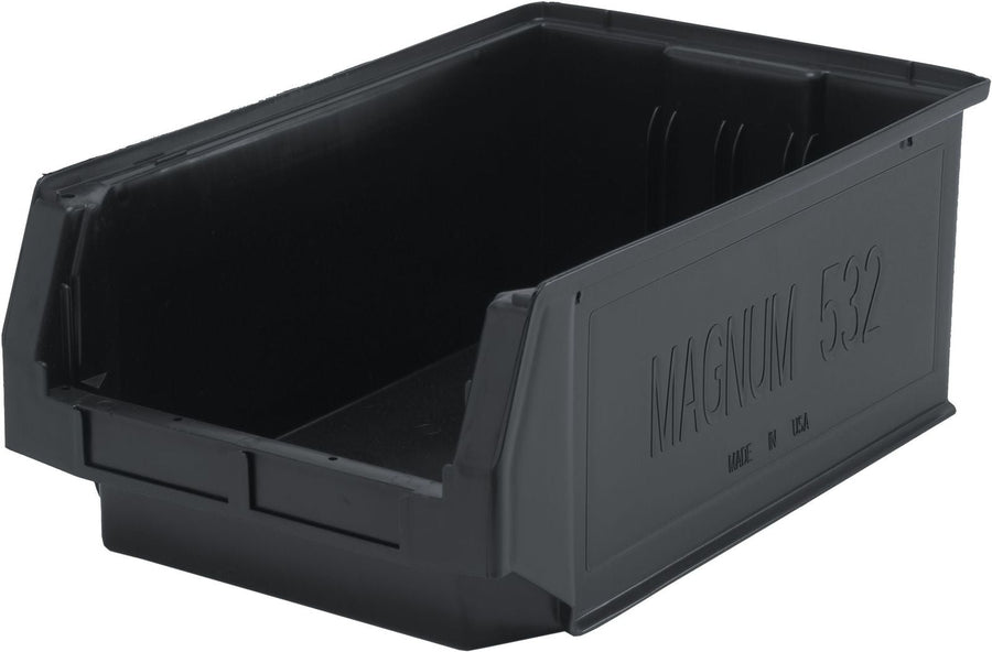 Quantum Storage Systems QMS532BK Magnum Bins Black Carton of 6 MTESolutions