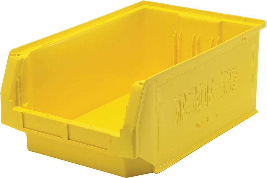 Quantum Storage Systems QMS532YL Magnum Bins Yellow Carton of 6 MTESolutions