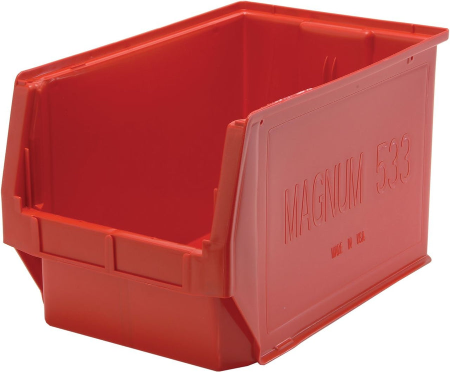 Quantum Storage Systems QMS533RD Magnum Bins Red Carton of 3 MTESolutions