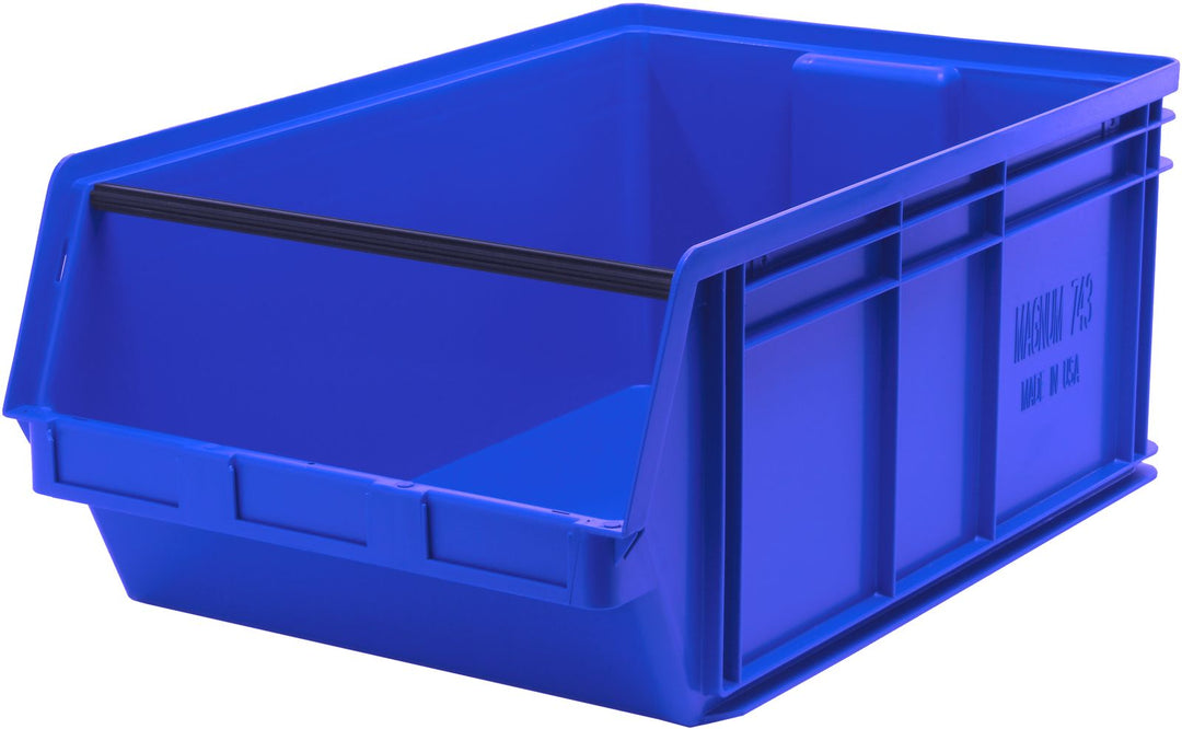 Quantum Storage Systems QMS743BL Magnum Bins Blue, 1 Ea MTESolutions