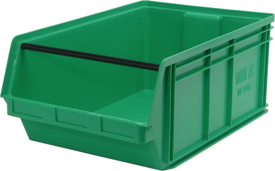 Quantum Storage Systems QMS743GN Magnum Bins Green, 1 Ea MTESolutions