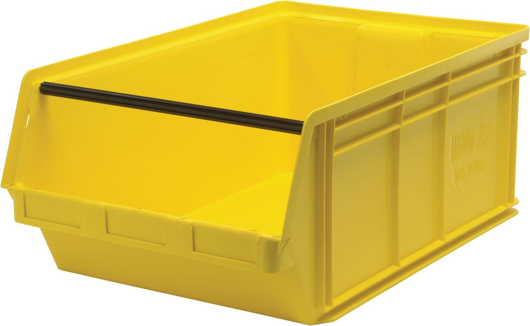 Quantum Storage Systems QMS743YL Magnum Bins Yellow, 1 Ea MTESolutions