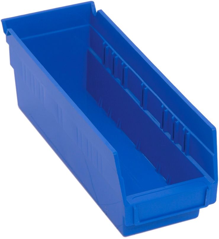 Quantum Storage Systems QSB101BL Economy Shelf Bin Carton of 36 MTESolutions