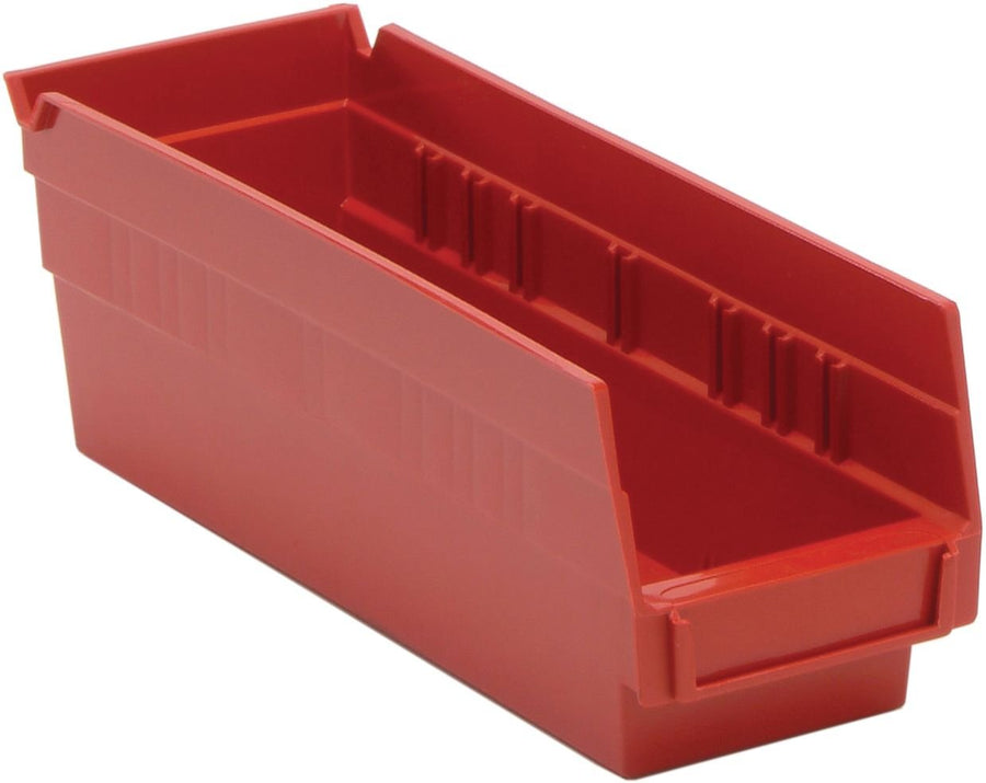 Quantum Storage Systems QSB101RD Economy Shelf Bin Carton of 36 MTESolutions