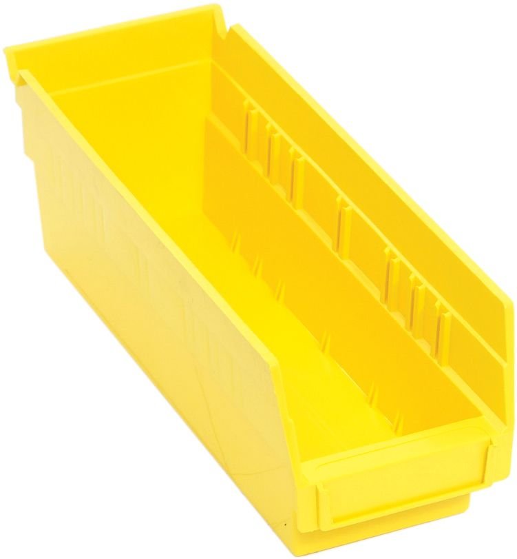 Quantum Storage Systems QSB101YL Economy Shelf Bin Carton of 36 MTESolutions