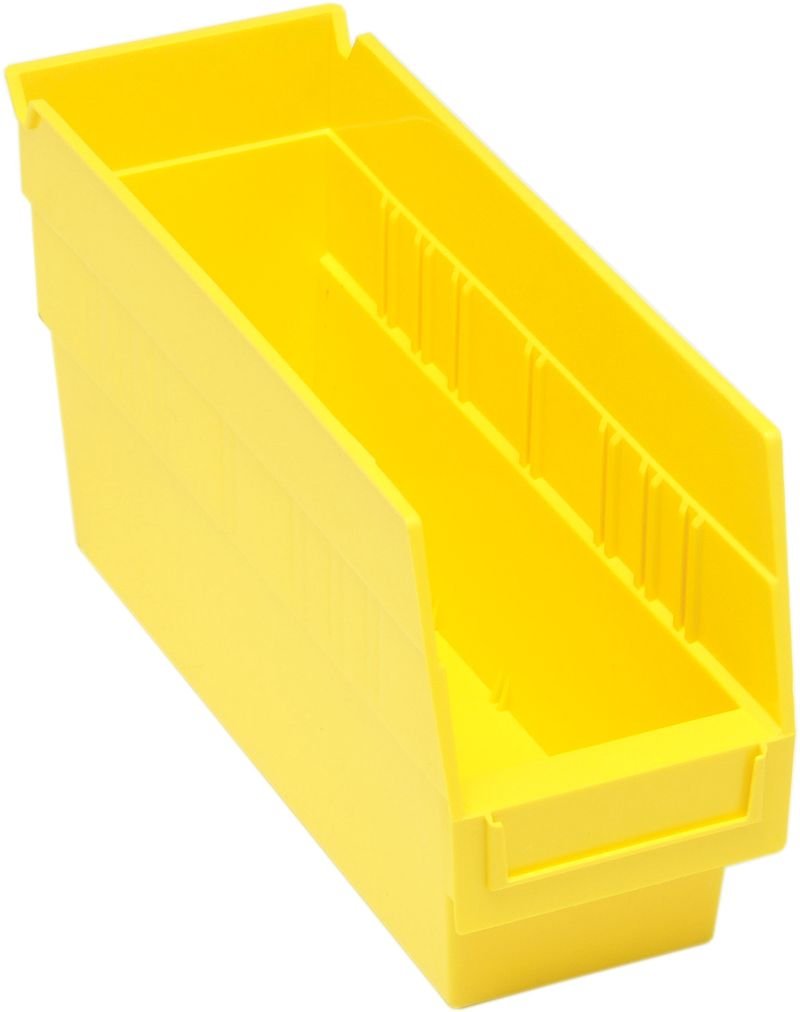 Quantum Storage Systems QSB201YL Economy Shelf Bin, Nesting Yellow Carton of 36 MTESolutions