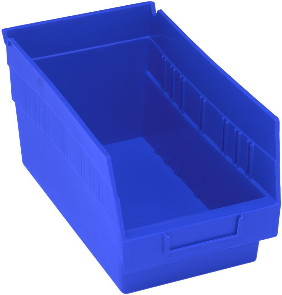 Quantum Storage Systems QSB202BL Economy Shelf Bin, Nesting Black Carton of 30 MTESolutions