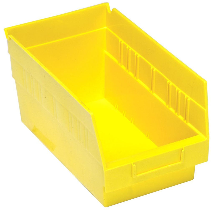 Quantum Storage Systems QSB202YL Economy Shelf Bin, Nesting Yellow Carton of 30 MTESolutions