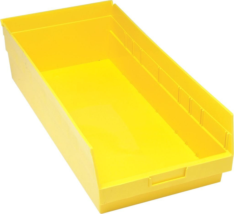 Quantum Storage Systems QSB216YL Economy Shelf Bin, Nesting Yellow Carton of 6 MTESolutions