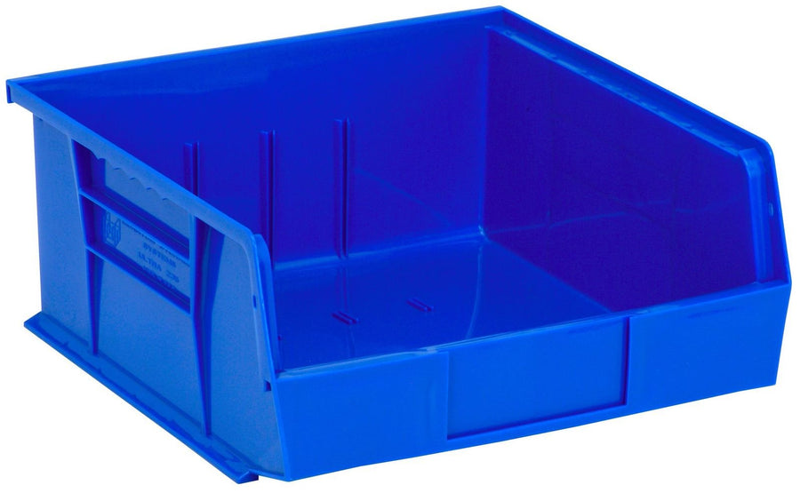 Quantum Storage Systems QUS235BL Stacking or Hanging Bin Blue Carton of 6 MTESolutions