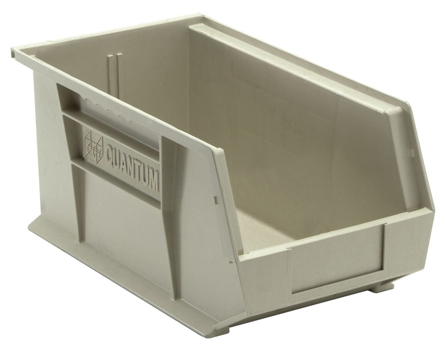 Quantum Storage Systems QUS240SN Stacking or Hanging Bin Stone Carton of 12 MTESolutions