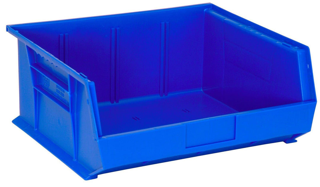 Quantum Storage Systems QUS250BL Stacking or Hanging Bin Blue Carton of 6 MTESolutions