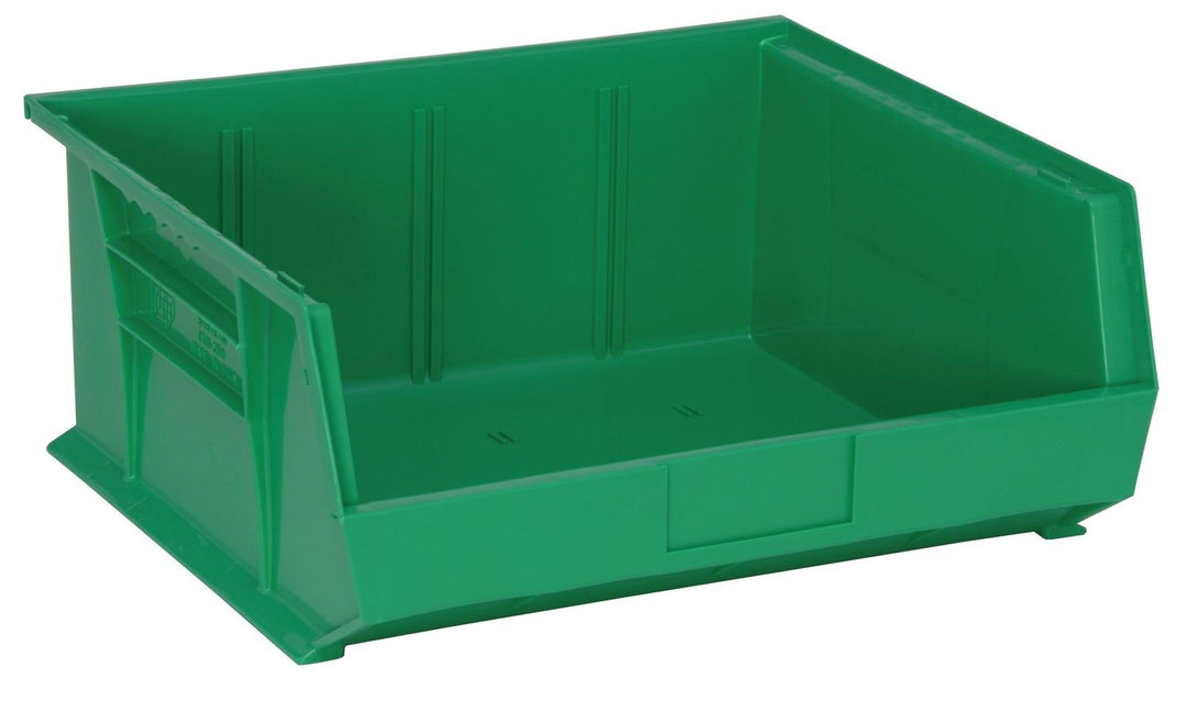 Quantum Storage Systems QUS250GN Stacking or Hanging Bin Green Carton of 6 MTESolutions