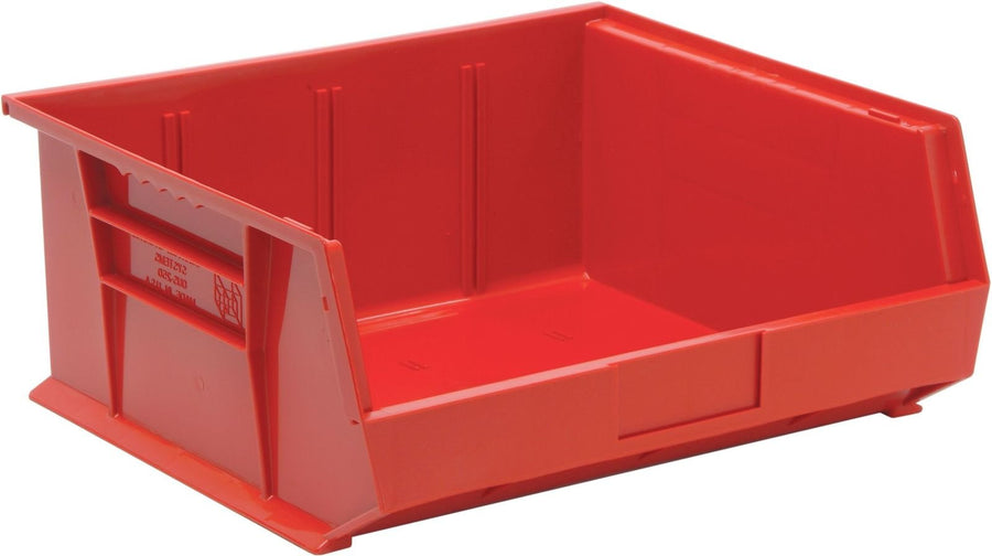 Quantum Storage Systems QUS250RD Stacking or Hanging Bin Red Carton of 6 MTESolutions