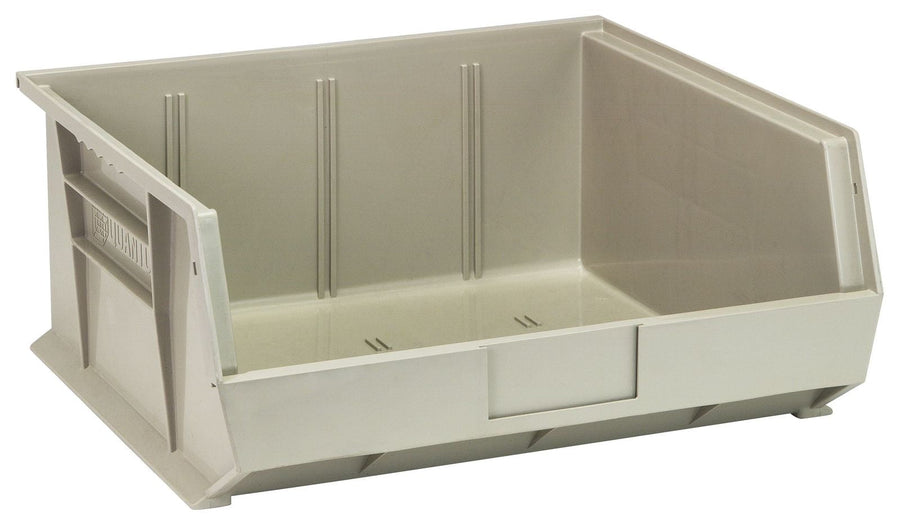Quantum Storage Systems QUS250SN Stacking or Hanging Bin Stone Carton of 6 MTESolutions