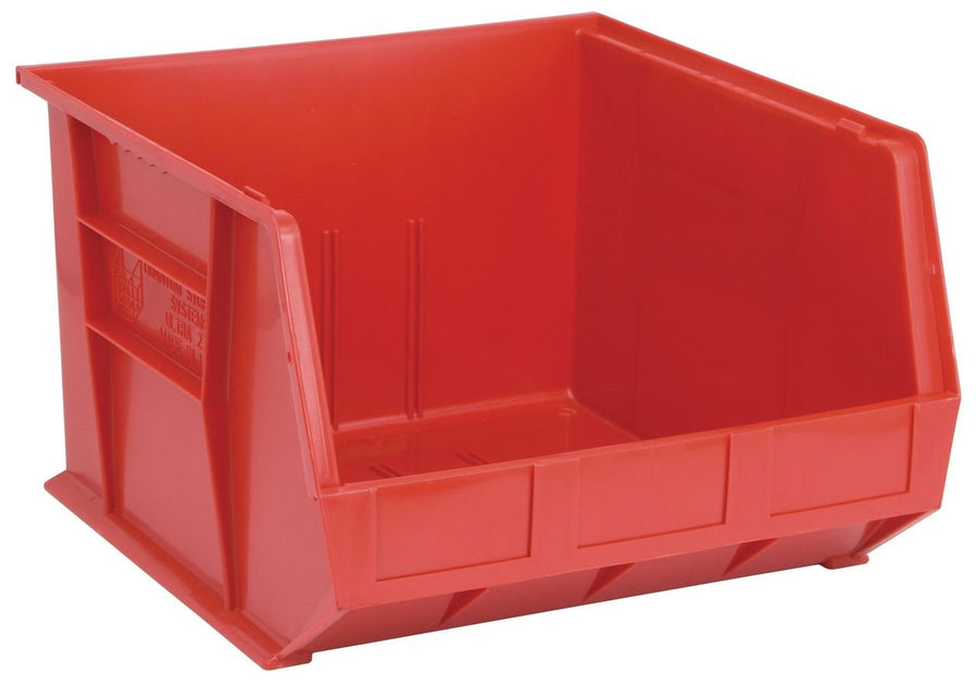 Quantum Storage Systems QUS270RD Stacking or Hanging Bin Red Carton of 3 MTESolutions