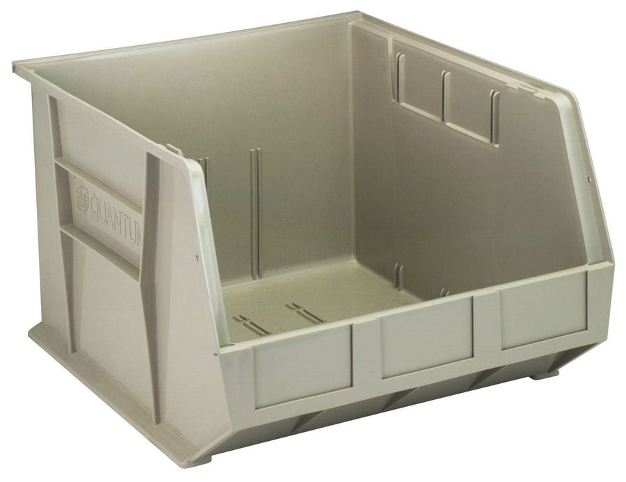 Quantum Storage Systems QUS270SN Stacking or Hanging Bin Stone Carton of 3 MTESolutions