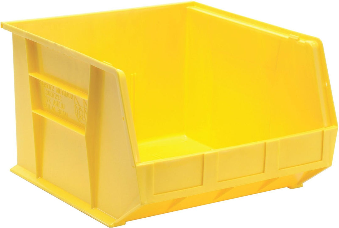 Quantum Storage Systems QUS270YL Stacking or Hanging Bin Yellow Carton of 3 MTESolutions