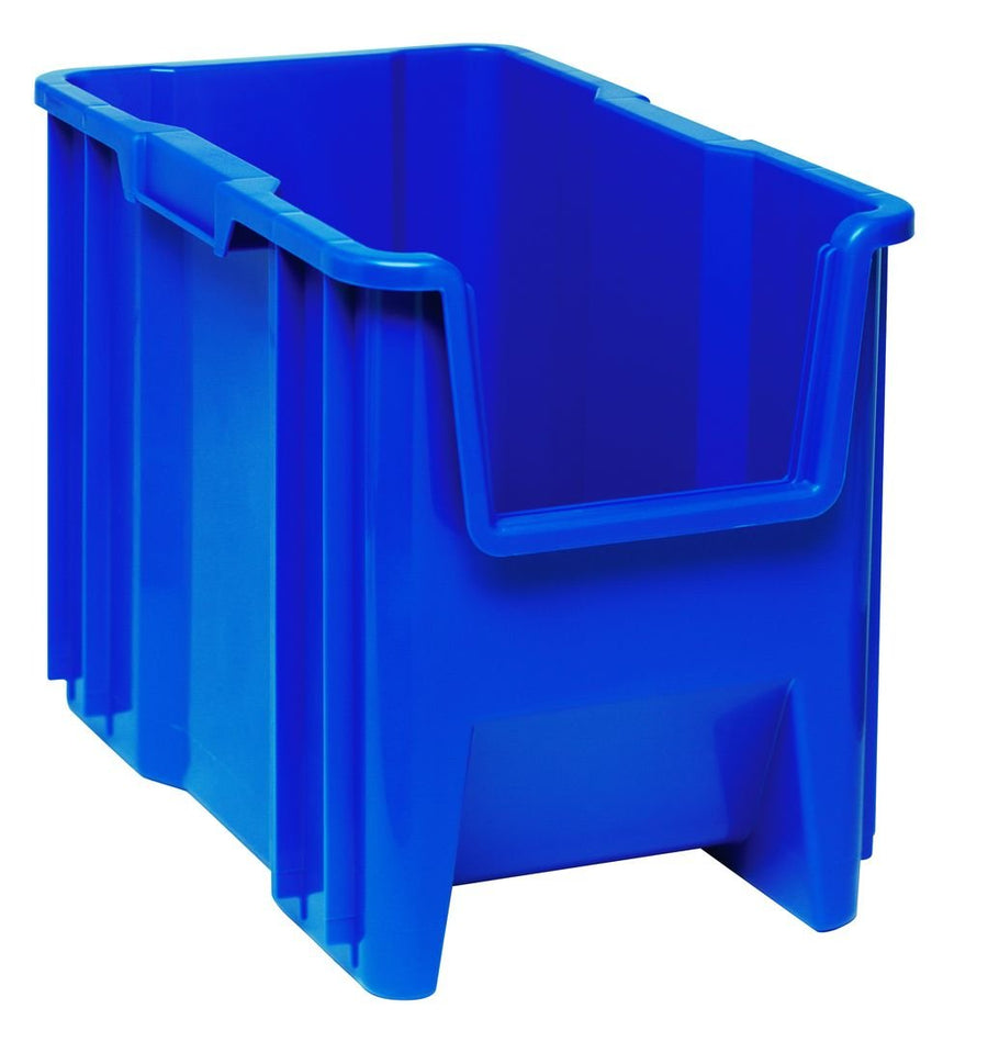 Quantum Storage Systems Stacking Container QGH600BL Blue Carton of 4 MTESolutions