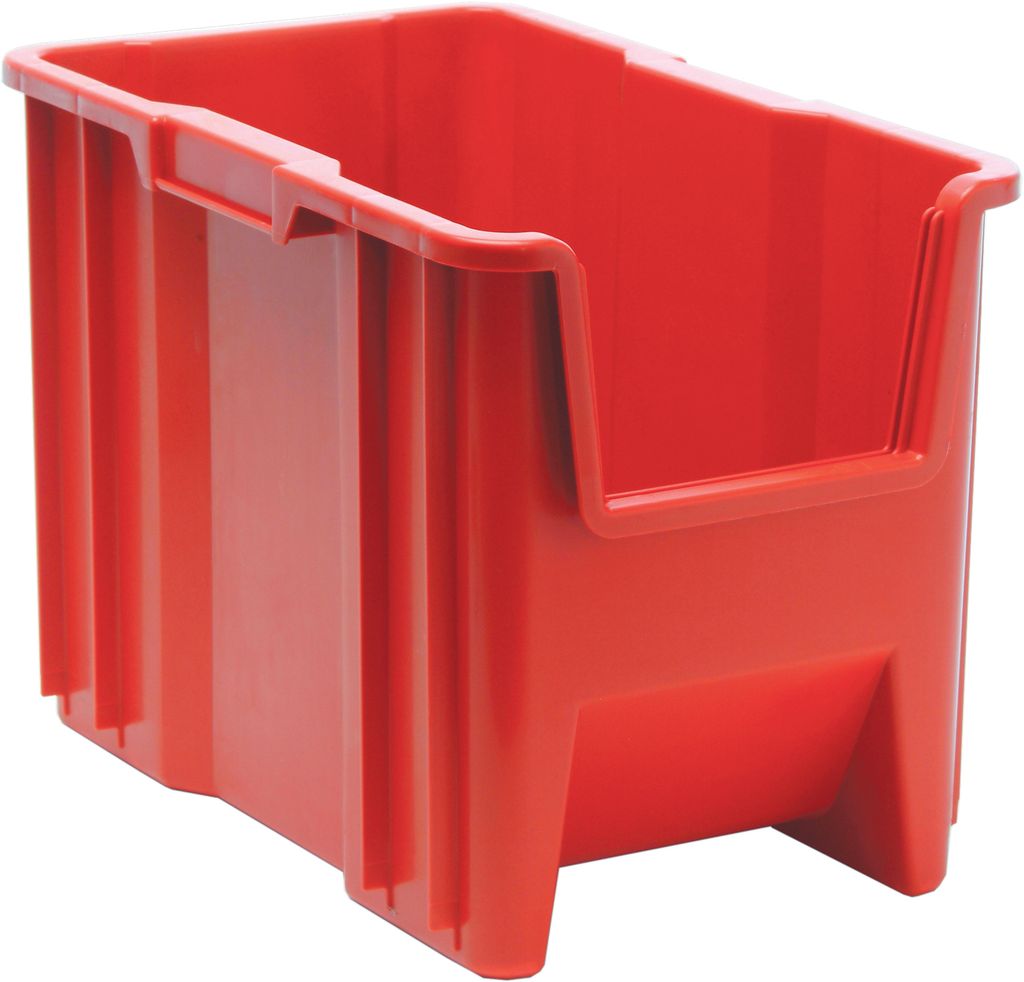 Quantum Storage Systems Stacking Container QGH600RD Red Carton of 4 MTESolutions