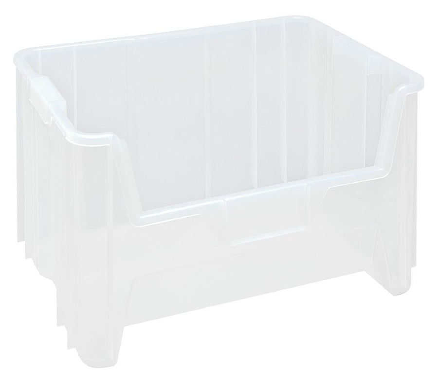 Quantum Storage Systems Stacking Container QGH700CL Clear Carton of 3 MTESolutions