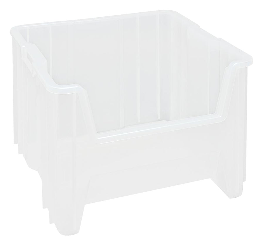 Quantum Storage Systems Stacking Container QGH800CL Clear Carton of 2 MTESolutions