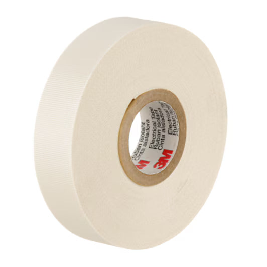 3M 7000005815 Glass Cloth Electrical Tape 27, 3/4 in x 66 ft, 50 Rolls/Case