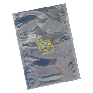 SCS 10035, Static Shielding Bag, Metal - In, Open Top, 3 in X 5 in 100 pack MTESolutions