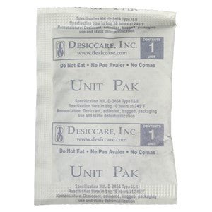 SCS 1PLDES300 Desiccant, Tyvek Pouch, 1 Unit, 300/Pail MTESolutions