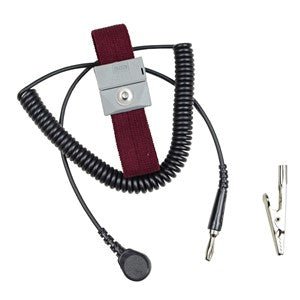 SCS 2224, Wrist Strap, Adjustable, With 10' Coiled Cord MTESolutions