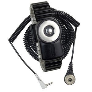 SCS 2231, Wrist Strap, Dual - Wire, Magsnap 360, Metal, Small Band, 12' Cord MTESolutions