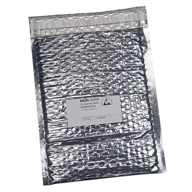 SCS 230T68 Static Shield Bag 2300R Series Cushioned, Tape Top, 6 X 8 in, 100 Ea MTESolutions