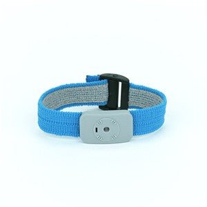 SCS 2368, Wrist Band, Dual Conductor Adjustable Fabric Turquoise MTESolutions