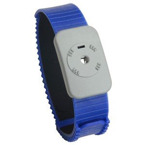 SCS 4720, Wrist Band, Dual Conductor, Thermoplastic, Adjustable, Blue MTESolutions