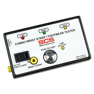 SCS 770030, Tester, Combo Wrist Strap & Foot Ground MTESolutions