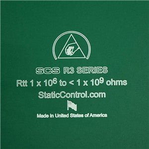SCS 770085, Table Mat Kit, Rubber, R3, Green, With Hardware, 24 in x 48 in MTESolutions