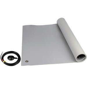 SCS 8203 Floor Mat Kit, 3 - Layer Vinyl, 8200 Series, Gray, 48 in X 72 in X 0.140 MTESolutions