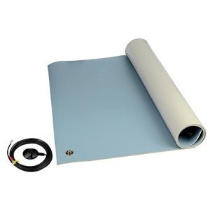 SCS 8204, Floor Mat Kit, 3 - Layer Vinyl, 8200 Series, Blue, 48 in X 72 in x 0.140 in MTESolutions