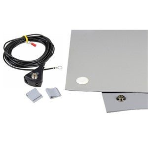 SCS 8213, Table Mat Kit, 3 - Layer Vinyl, 8200 Series, Gray, 0.140 in X 24 in X 48 in MTESolutions