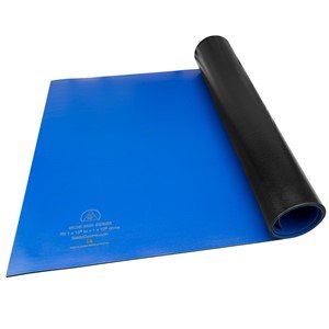 SCS 8246, Table Mat Roll, 3 - Layer Vinyl ,8200 Series , Dark Blue, 30 in x 50 ft x 0.140 in MTESolutions