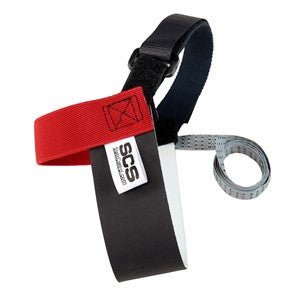 SCS HGS1MD - RED, Heel Grounder, Standard, D - Ring, Red Elastic MTESolutions