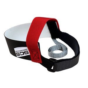 SCS HGS1MD - RED, Heel Grounder, Standard, D - Ring, Red Elastic MTESolutions