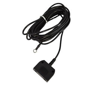 SCS LPCGC151M, Common Ground Cord, Low - Profile 15Ft, 10mm Stud,1 Meg Resistor MTESolutions