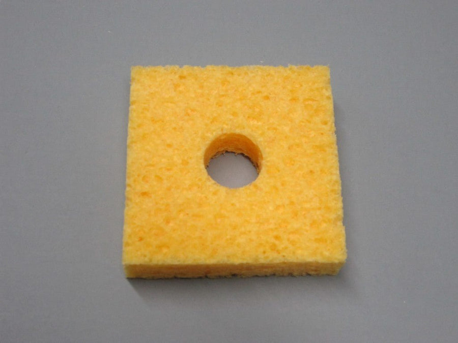 SIR Sponge S22 - P10, Soldering Sponge, 2.2" x 2.2" x 5/8" w/ Hole, Pack fo 10, MOQ: 5 Packs MTESolutions