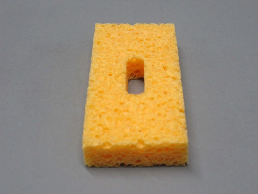 SIR Sponge S24 - P10, Soldering Sponge, 1.8" x 4" x 5/8" w/ Elongated Hole, Pack of 10, MOQ: 5 Packs MTESolutions