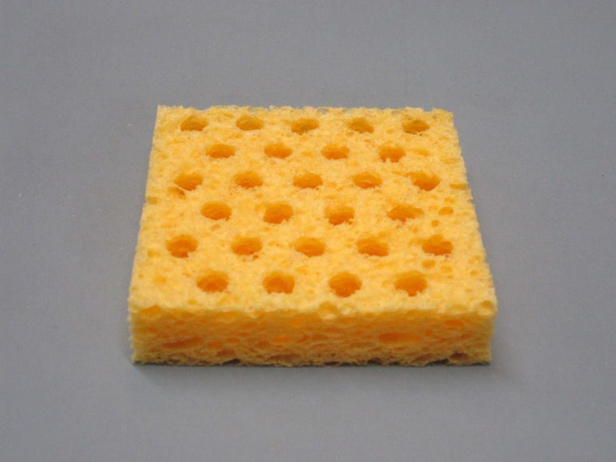 SIR Sponge S2MH - P10, Multi Hole Tip Cleaning Sponge, 2.6" x 2.6" x 5/8", Pack of 10, MOQ: 5 Packs MTESolutions
