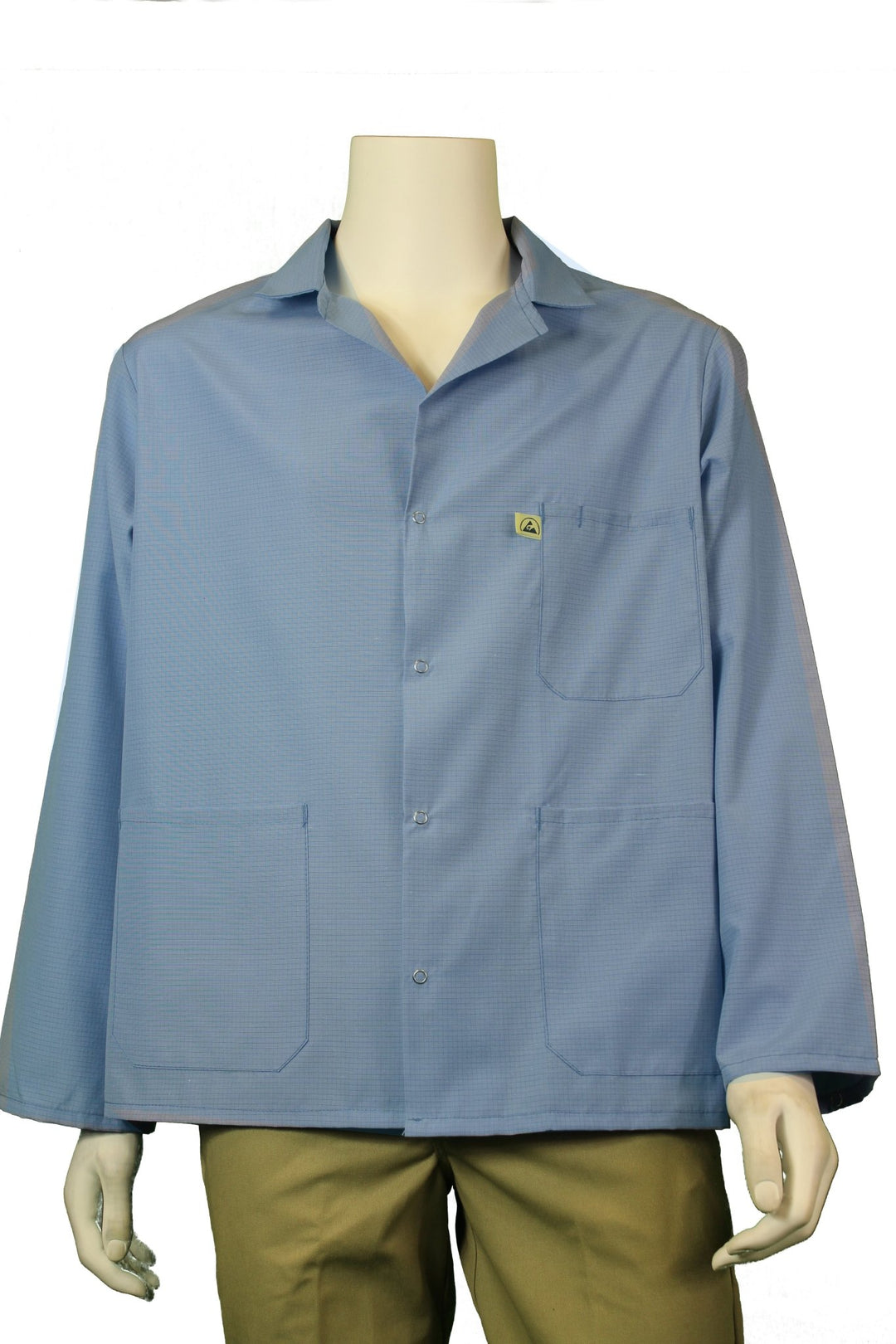 Tech Wear 361ACB - 3XL Smock - Nylostat Fabric - Jacket - 3 Pocket Color = Nasa Blue, 3XL MTESolutions
