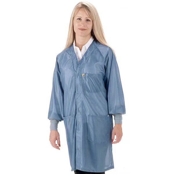 Tech Wear HOC - 23KEY - 2XL Smock - Hallmark Style OFX - 100 - Lab Coat - 3 Pocket Color = Blue, 2XL, With Key MTESolutions