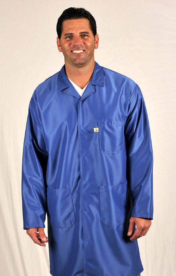 Tech Wear LIC - 43 - 5XL Smock - IVX - 400 Fabric - Jacket - 3 Pocket Color = Royal Blue, 5XL MTESolutions